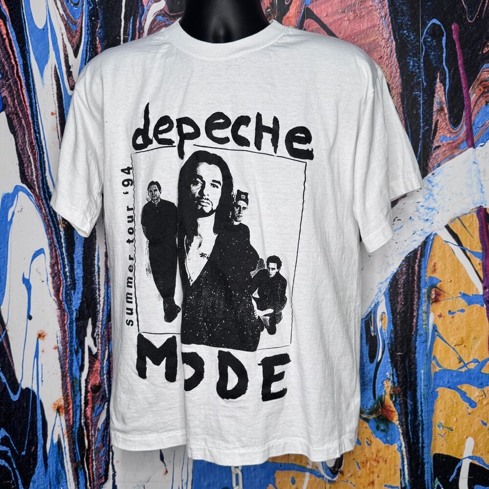 Vintage 1994 Depeche Mode Parking Lot Boot Summer Tour Tee